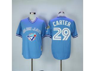 Toronto Blue Jays 29 Joe Carter Baseball Jersey Retro