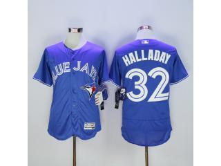 Toronto Blue Jays 32 Roy Halladay Flexbase Baseball Jersey