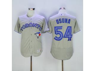 Toronto Blue Jays 54 Roberto Osuna Flexbase Baseball Jersey Gray