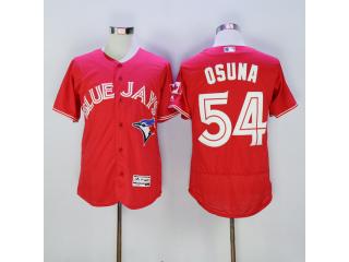 Toronto Blue Jays 54 Roberto Osuna Flexbase Baseball Jersey Red