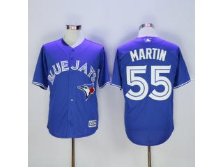 Toronto Blue Jays 55 Russell Martin Baseball Jersey Fan version