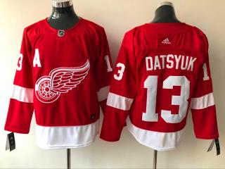Adidas Detroit Red Wings 13 Pavel Datsyuk Ice Hockey Jersey