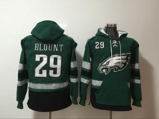 Philadelphia Eagles 29 LeGarrette Blount Hoodies Football Jersey Green