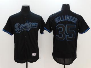 Los Angeles Dodgers 35 Cody Bellinger Flexbase Baseball Jersey Black