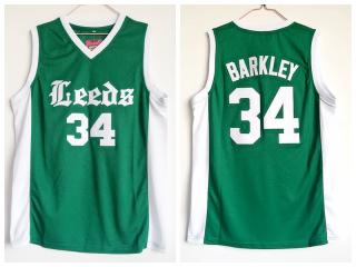 Barkley Liz high school 34 green new fabric basketball suit