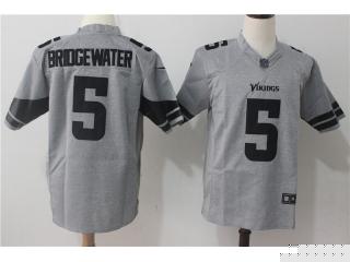 Minnesota Vikings 5 Teddy Bridgewater Gray II Limited Football Jersey