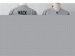 Oakland Raiders 52 Khalil Mack Gray II Limited Football Jersey