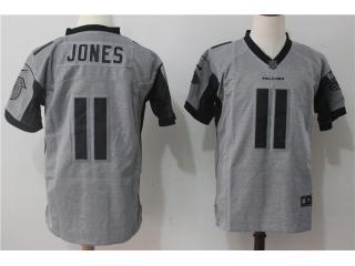 Atlanta Falcons 11 Julio Jones Gray II Limited Football Jersey
