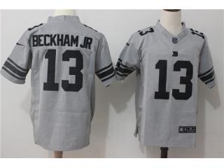 New York Giants 13 Odell Beckham Jr Gray II Limited Football Jersey