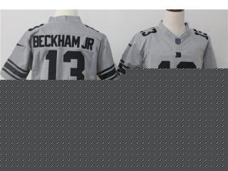 New York Giants 13 Odell Beckham Jr Gray II Limited Football Jersey