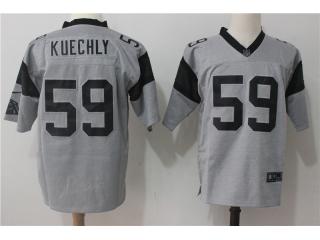 Carolina Panthers 59 Luke Kuechly Gray II Limited Football Jersey