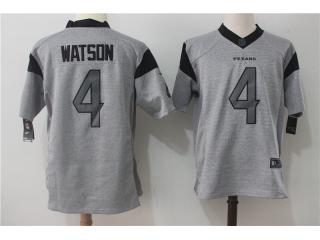 Houston Texans 4 Deshaun Watson Gray II Limited Football Jersey