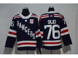 Adidas New York Rangers 76 Brady Skjei Ice Hockey Jersey Navy Blue