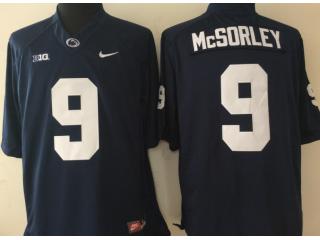Penn State Nittany Lions 9 Trace McSorley Limited Football Jersey Navy blue