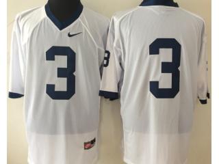 Penn State Nittany Lions 3 NO Name Limited Football Jersey White