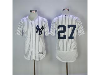 New York Yankees 27 Giancarlo Stanton Flexbase Baseball Jersey White