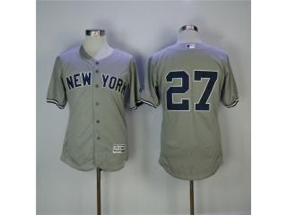 New York Yankees 27 Giancarlo Stanton Flexbase Baseball Jersey Gray