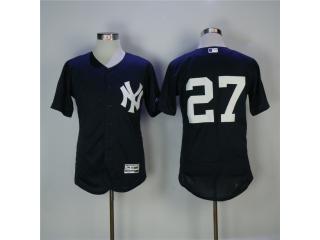 New York Yankees 27 Giancarlo Stanton Flexbase Baseball Jersey Navy Blue