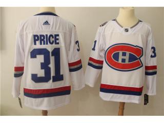 Adidas Montreal Canadiens 31 Carey Price Ice Hockey Jersey ALL White