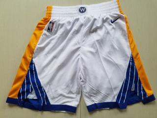 Golden State Warrior Nike shorts White