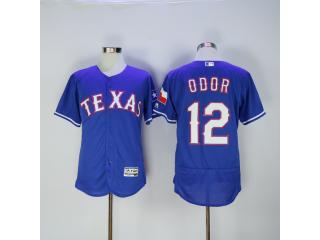 Texas Rangers 12 Rougned Odor Flexbase Baseball Jersey Blue