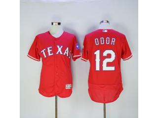 Texas Rangers 12 Rougned Odor Flexbase Baseball Jersey Red