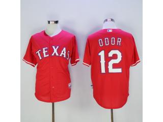 Texas Rangers 12 Rougned Odor Baseball Jersey Red