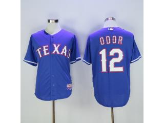Texas Rangers 12 Rougned Odor Baseball Jersey Blue