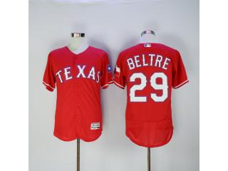 Texas Rangers 29 Adrian Beltre Flexbase Baseball Jersey Red