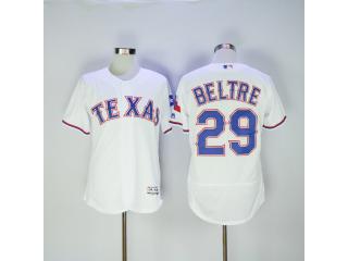 Texas Rangers 29 Adrian Beltre Flexbase Baseball Jersey White