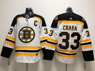 Adidas Boston Bruins 33 Zdeno Chara Ice Hockey Jersey White