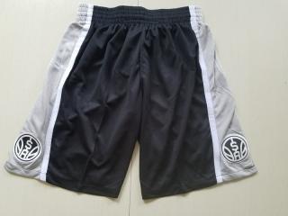 Spurs black Nike shorts