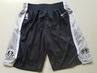 Spurs black Nike shorts