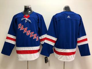 Adidas New York Rangers Blank Ice Hockey Jersey Blue