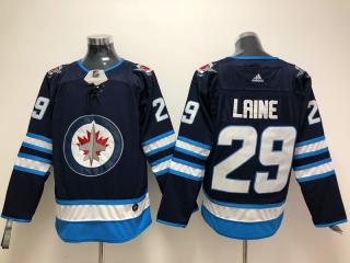 Adidas Winnipeg Jets 29 Patrik Laine Ice Hockey Jersey Blue