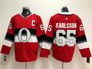 Adidas Ottawa Senators 65 Erik Karlsson Ice Hockey Jersey Red