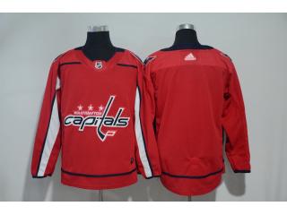 Adidas Washington Capitals Blank Ice Hockey Jersey Red
