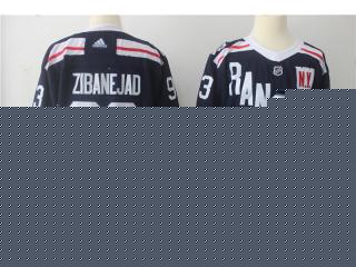 Adidas New York Rangers 93 Mika Zibanejad Ice Hockey Jersey Navy Blue