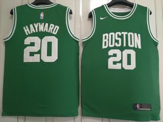 Nike Boston Celtics 20 Gordon Hayward Basketball Jersey Green Fan Edition