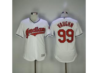Cleveland indians 99 Rick Vaughn Flexbase Baseball Jersey White