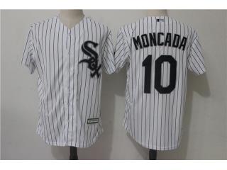 Chicago White Sox 10 Yoan Moncada Baseball Jersey Fan version