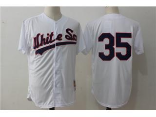 Chicago White Sox 35 Frank Thomas Baseball Jersey Retro