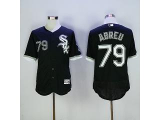 Chicago White Sox 79 Jose Abreu Flexbase Baseball Jersey Black