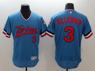 Minnesota Twins 3 Harmon Killebrew Flexbase Baseball Jersey Blue