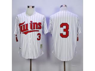 Minnesota Twins 3 Harmon Killebrew Baseball Jersey White Retro