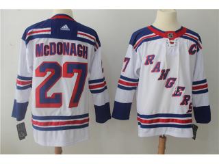 Adidas New York Rangers 27 Ryan McDonagh Ice Hockey Jersey White