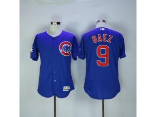 Chicago Cubs 9 Javier Baez Flexbase Baseball Jersey Blue