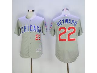 Chicago Cubs 22 Jason Heyward Flexbase Baseball Jersey Gray