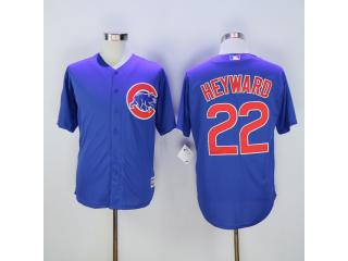 Chicago Cubs 22 Jason Heyward Baseball Jersey Blue Fans