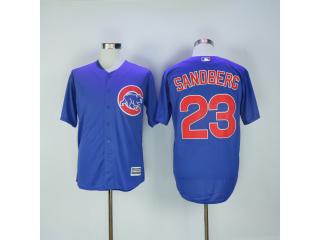 Chicago Cubs 23 Ryne Sandberg Baseball Jersey Blue Fans